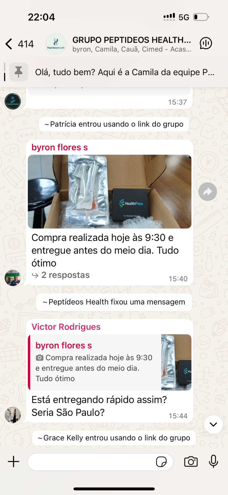 Depoimento de Byron Flores