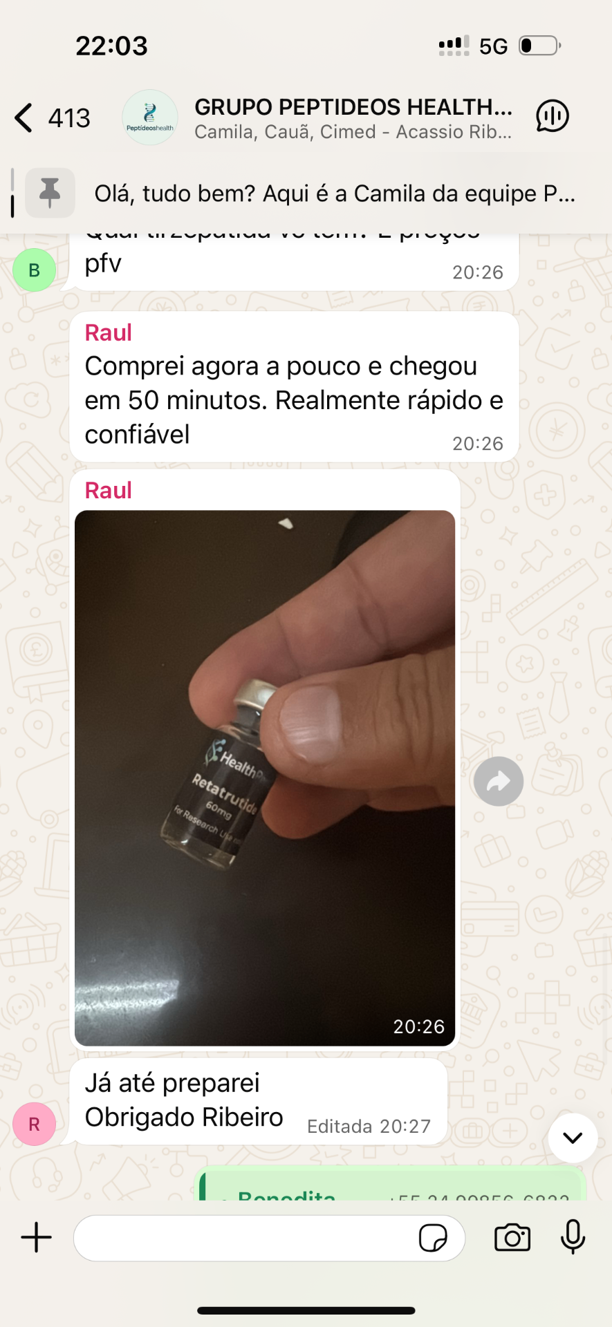 Depoimento de Raul