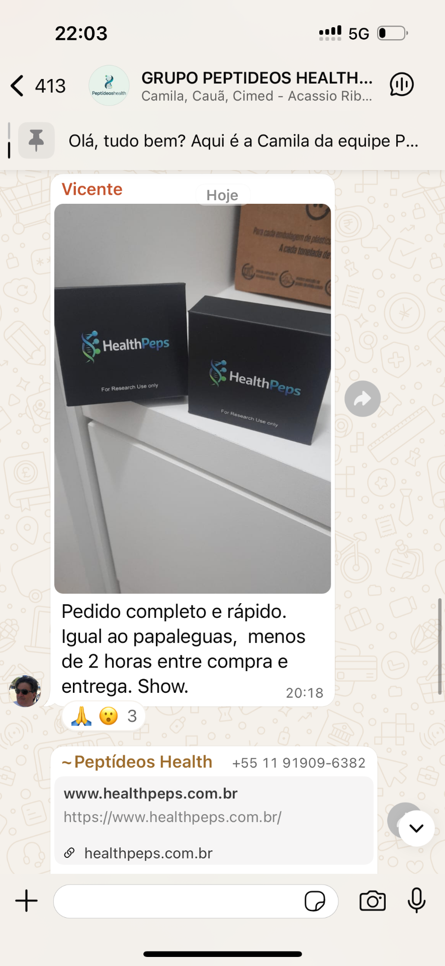 Depoimento de Vicente